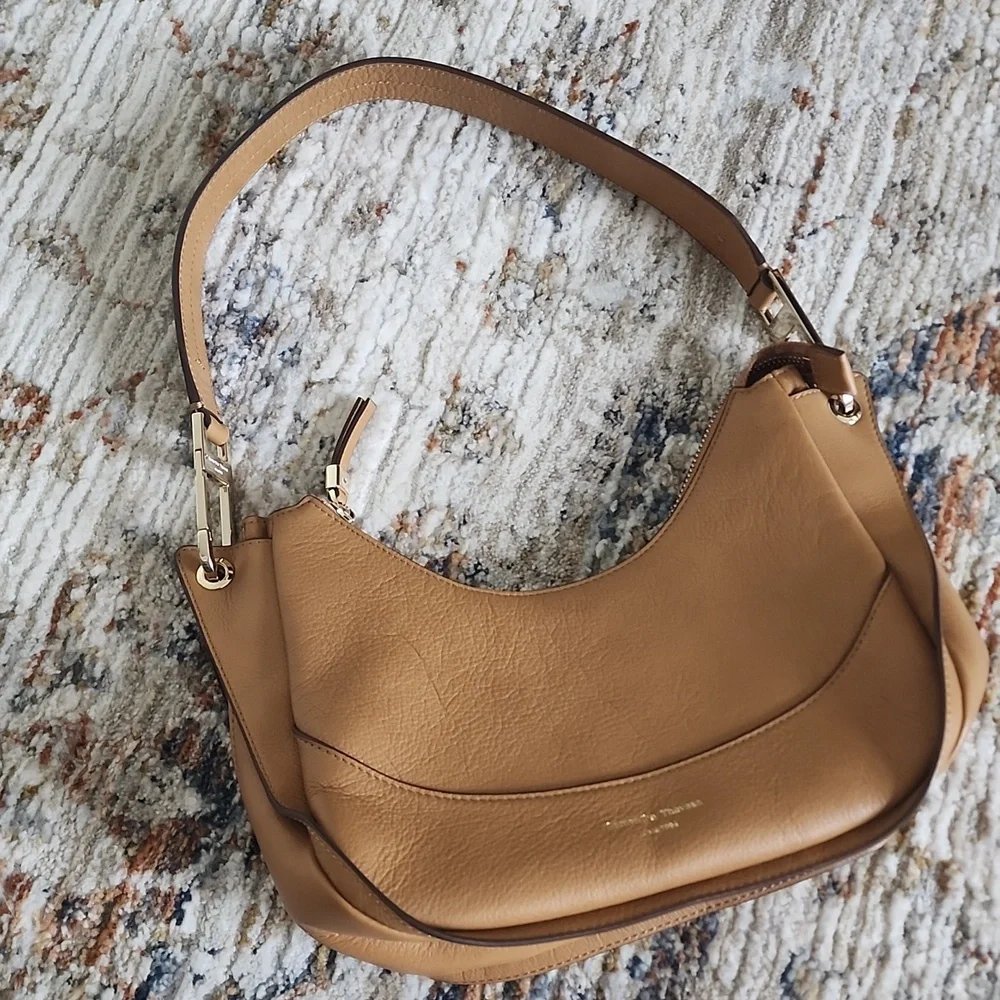 Samantha Thavasa Half Moon Leather Shoulder